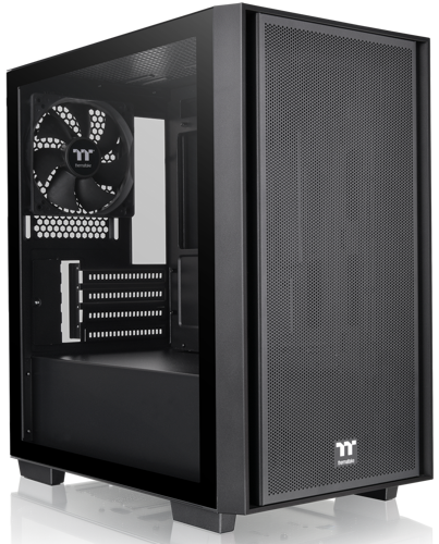Купить Корпус Thermaltake Versa H16 TG [CA-1Y8-00S1WN-00] черный  5448062. Характеристики, отзывы и цены в Донецке