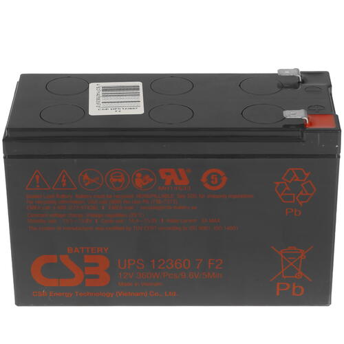 Купить Аккумуляторная батарея для ИБП CSB UPS 123607 F2  5416701. Характеристики, отзывы и цены в Донецке