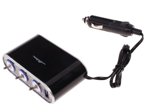 Купить Разветвитель автоприкуривателя AIRLINE ASP-3S-15  1029497. Характеристики, отзывы и цены в Донецке