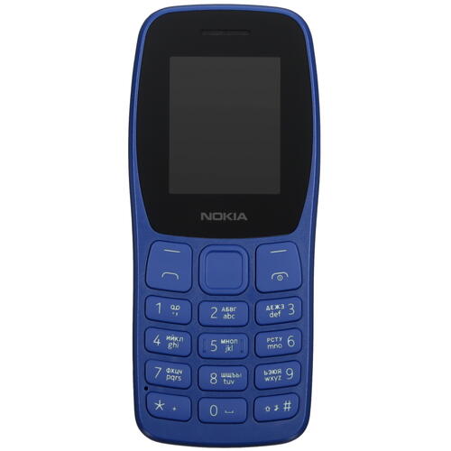 Купить Сотовый телефон Nokia 105 DS (2022) синий  5452152. Характеристики, отзывы и цены в Донецке