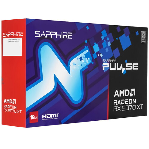 Купить Видеокарта Sapphire AMD Radeon RX 9070 XT PULSE GAMING  5622616. Характеристики, отзывы и цены в Донецке