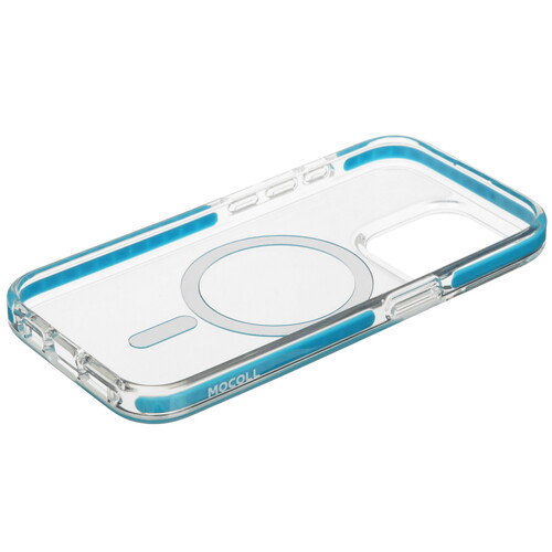 Купить Накладка  MOCOLL Jelly Series для Apple iPhone 15 Pro голубой/прозрачный  5466693. Характеристики, отзывы и цены в Донецке