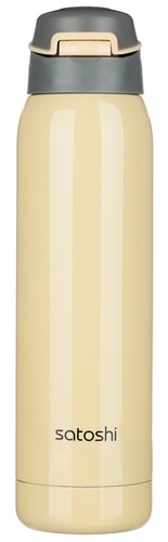 Купить Термокружка SATOSHI Спорт 841-016 бежевый  9200650. Характеристики, отзывы и цены в Донецке