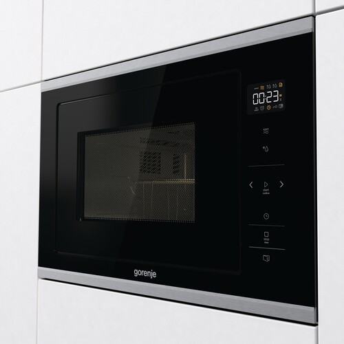 Купить Встраиваемая микроволновая печь Gorenje BMX251SG2BG черный  9312818. Характеристики, отзывы и цены в Донецке