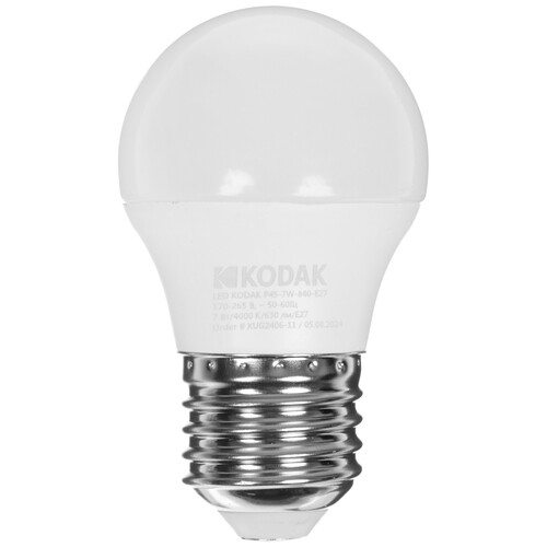 Купить Комплект светодиодных ламп Kodak P45-7W-840-E27  9305930. Характеристики, отзывы и цены в Донецке