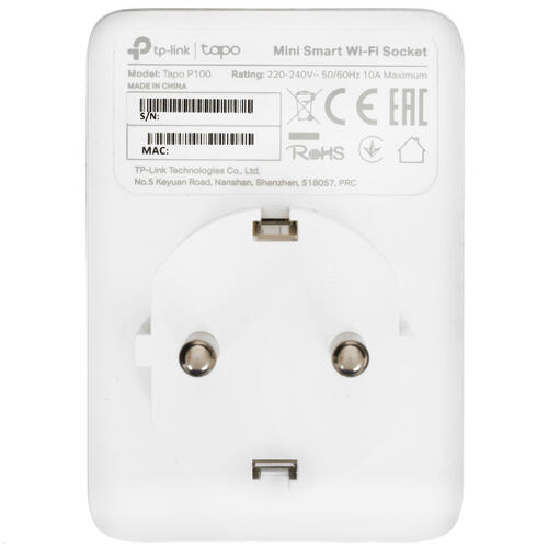 Купить Умная розетка TP-Link Tapo P100  1675528. Характеристики, отзывы и цены в Донецке
