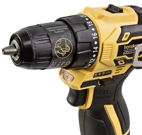 Купить Дрель-шуруповерт Hanskonner HCD1645BLC  5452206. Характеристики, отзывы и цены в Донецке