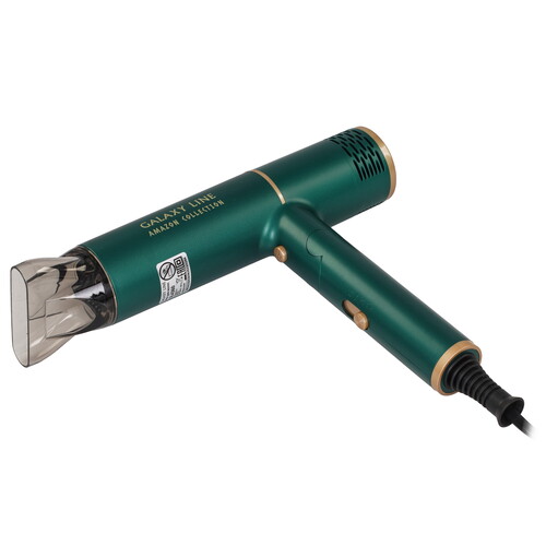 Купить Фен Galaxy GL4360 зеленый/золотистый  9209728. Характеристики, отзывы и цены в Донецке