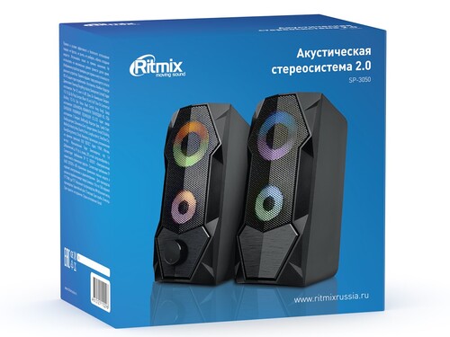 Купить Колонки Ritmix SP-3050 черный  9316027. Характеристики, отзывы и цены в Донецке