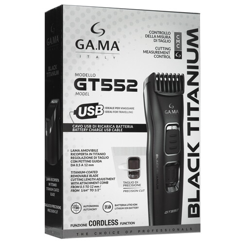 Купить Триммер Ga.Ma GT552 черный  9174444. Характеристики, отзывы и цены в Донецке
