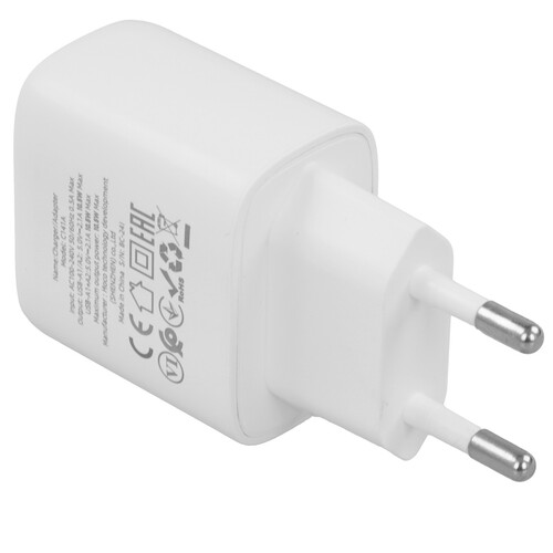 Купить Сетевое зарядное устройство Hoco C141A белый  5609281. Характеристики, отзывы и цены в Донецке