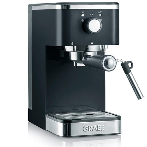 Купить Кофеварка рожковая GRAEF Salita ES 402 черный  9976987. Характеристики, отзывы и цены в Донецке