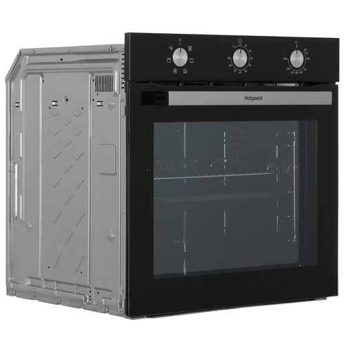 Купить Электрический духовой шкаф Hotpoint HETF 614 JH BL черный  9313180. Характеристики, отзывы и цены в Донецке