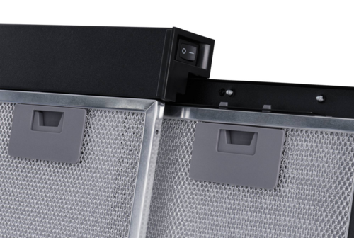 Купить Вытяжка телескопическая Meferi SLIDEBOX60BK GLASS ULTRA черный/черный  9202542. Характеристики, отзывы и цены в Донецке