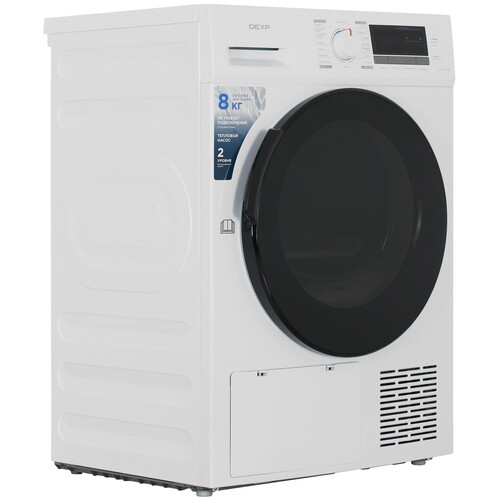 Купить Сушильная машина DEXP DM-F8HDMA/WB белый  9298533. Характеристики, отзывы и цены в Донецке