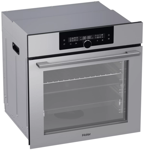 Купить Электрический духовой шкаф Haier HOQ-F6QSN3GG серый  9123800. Характеристики, отзывы и цены в Донецке