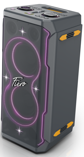 Купить Портативная аудиосистема Fiero Hipe Colosso FRPA-140, серый  9255554. Характеристики, отзывы и цены в Донецке
