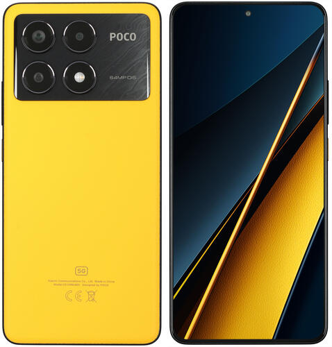 Купить 6.67" Смартфон POCO X6 Pro 512 ГБ желтый  5442354. Характеристики, отзывы и цены в Донецке
