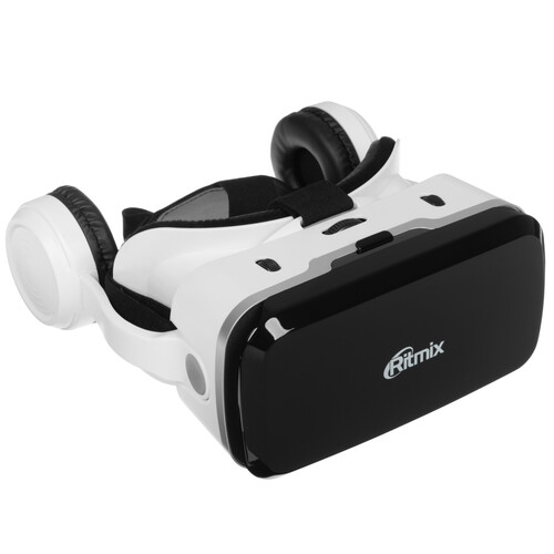 Купить Очки виртуальной реальности RITMIX RVR-600 белый  9020182. Характеристики, отзывы и цены в Донецке