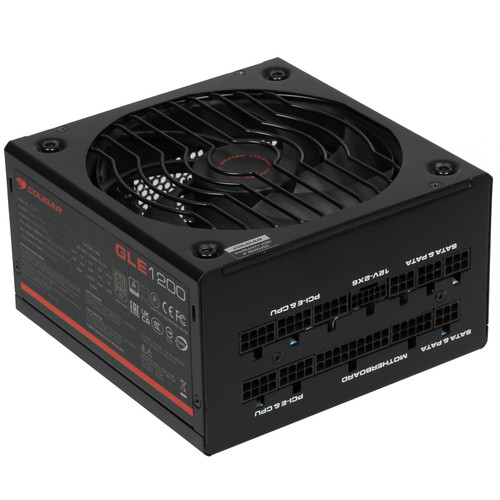 Купить Блок питания Cougar GLE 1200 [CGR GMX-1200] черный  5454628. Характеристики, отзывы и цены в Донецке