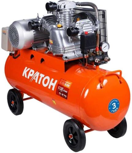 Купить Компрессор поршневой масляный Кратон AC-630-110-BDW  9024853. Характеристики, отзывы и цены в Донецке