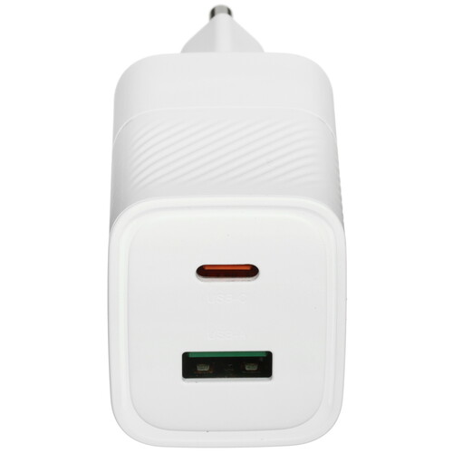 Купить Сетевое зарядное устройство KEYRON K45ACQCPDGaNW белый  9226652. Характеристики, отзывы и цены в Донецке