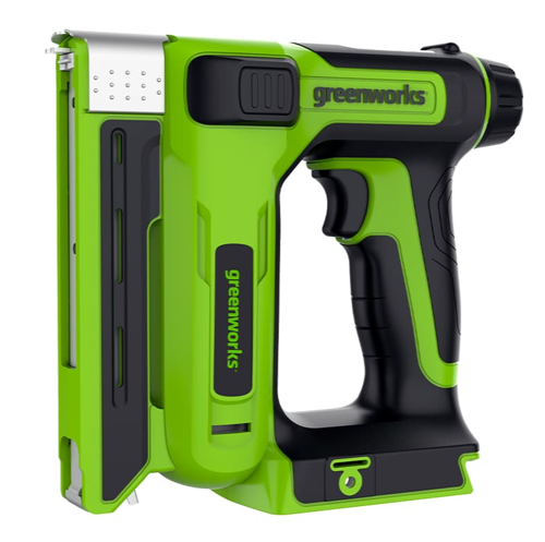 Купить Степлер электрический GreenWorks 3400107 , Без ЗУ, Без АКБ  9089794. Характеристики, отзывы и цены в Донецке