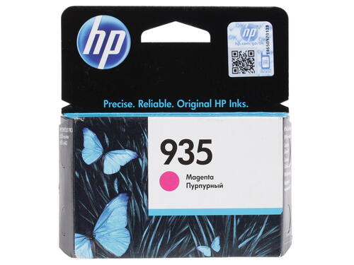 Купить Картридж HP 935 (C2P21AE) пурпурный  1007866. Характеристики, отзывы и цены в Донецке