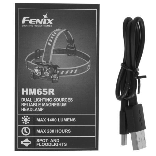 Купить Фонарь Fenix HM65R  5350622. Характеристики, отзывы и цены в Донецке