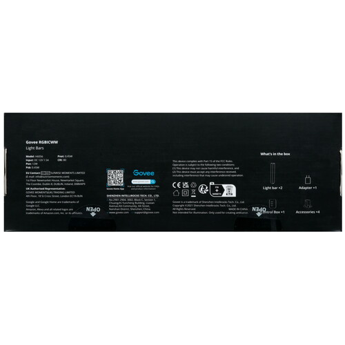 Купить Подсветка для телевизора Govee Flow Plus Light Bars H6056 черный  5606633. Характеристики, отзывы и цены в Донецке