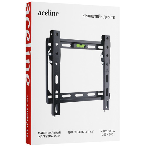 Купить Кронштейн для ТВ Aceline AC-T200 черный  5653143. Характеристики, отзывы и цены в Донецке
