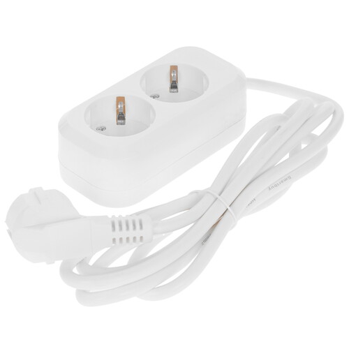 Купить Удлинитель Smartbuy SBE-16-2-02-Z белый  9192890. Характеристики, отзывы и цены в Донецке