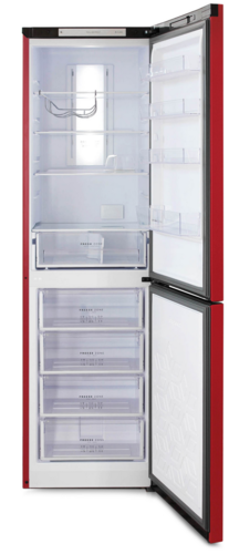 Купить Холодильник с морозильником   Бирюса H980NF красный  9185846. Характеристики, отзывы и цены в Донецке