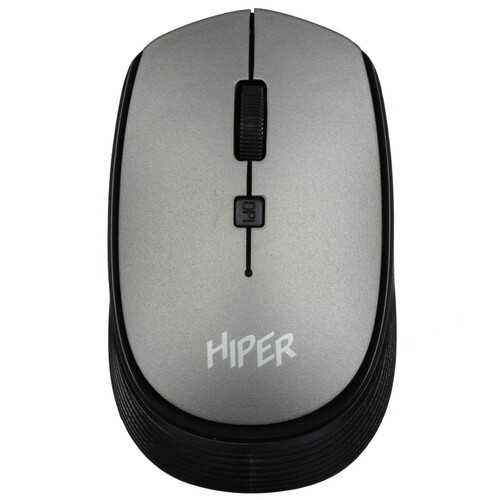 Купить Мышь беспроводная HIPER HOMW-081  серый  9197722. Характеристики, отзывы и цены в Донецке