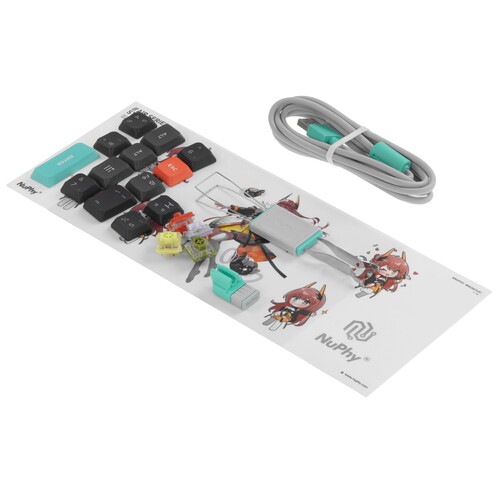 Купить Клавиатура  проводная + беспроводная Nuphy AIR75v2  9192141. Характеристики, отзывы и цены в Донецке