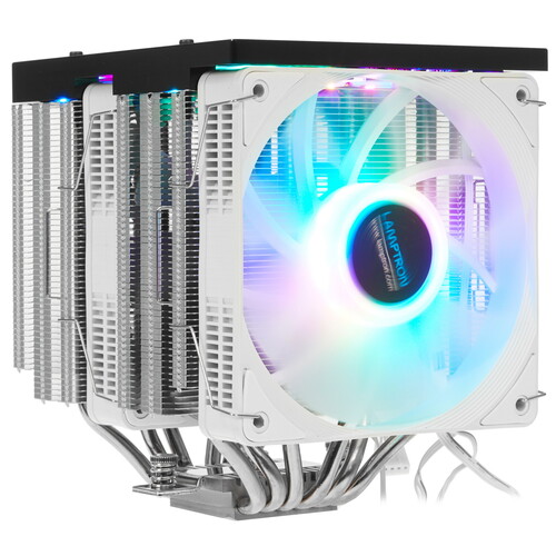 Купить Кулер для процессора Lamptron ST060 ARGB [LAMP-ST060AW]  5615374. Характеристики, отзывы и цены в Донецке