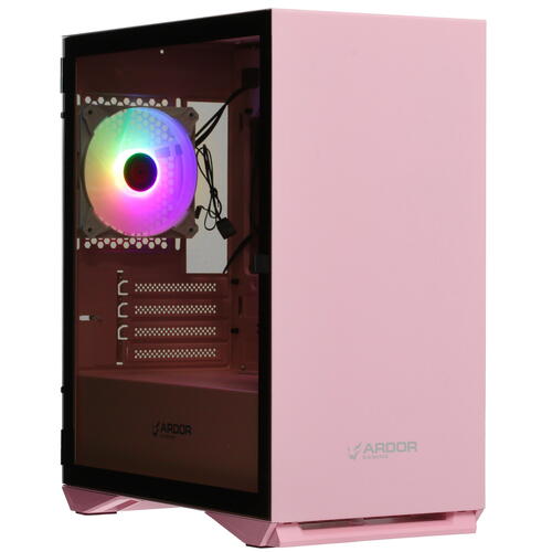 Купить Корпус ARDOR GAMING Rare Minicase MS4 PG ARGB  розовый  5083961. Характеристики, отзывы и цены в Донецке