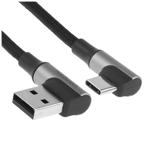 Купить Кабель круглый Ugreen USB Type-C - USB 2.0 Type-A черный 2 м  9983678. Характеристики, отзывы и цены в Донецке