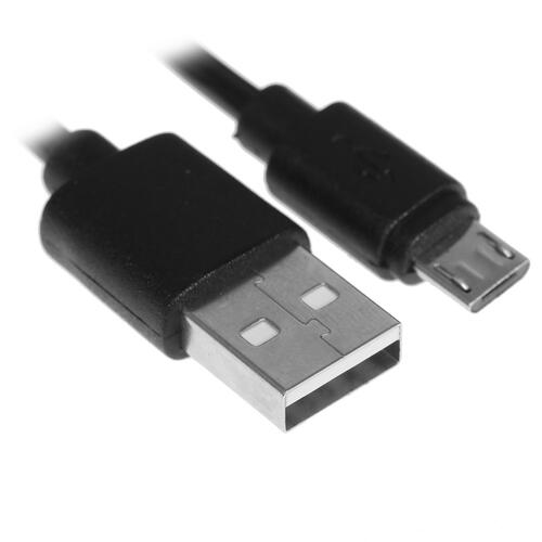 Купить Кабель витой FinePower micro USB - USB 2.0 Type-A черный 1 м  1369895. Характеристики, отзывы и цены в Донецке
