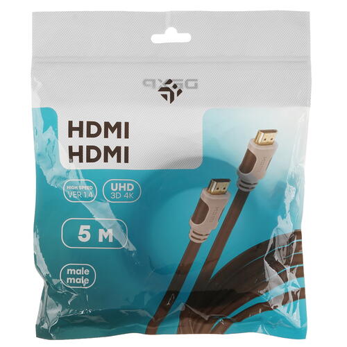 Купить Кабель  DEXP HDMI - HDMI, 5 м  1008290. Характеристики, отзывы и цены в Донецке