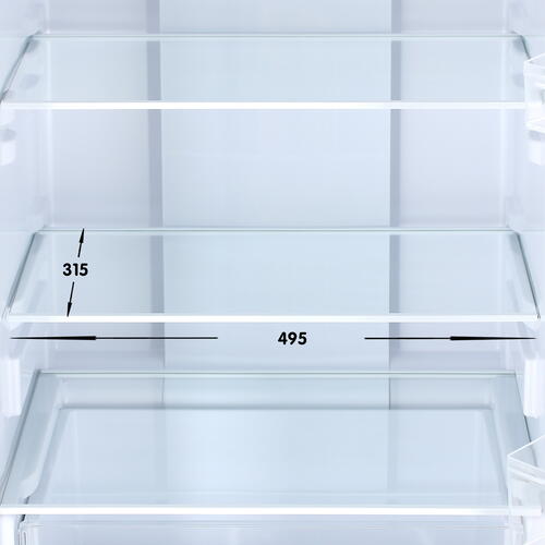 Купить Холодильник с морозильником  Nordfrost RFC 350D NFS серебристый  9944654. Характеристики, отзывы и цены в Донецке