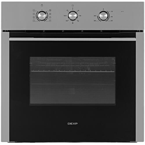 Купить Электрический духовой шкаф DEXP 1M70GCS серебристый  5050044. Характеристики, отзывы и цены в Донецке