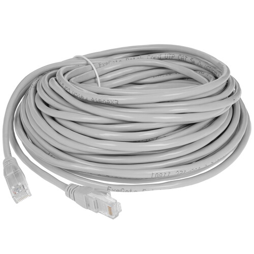 Купить Патч-корд ExeGate UTP-RJ45-RJ45-5e-CU-20M-GY  8191065. Характеристики, отзывы и цены в Донецке
