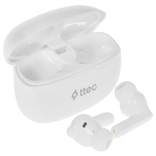 Купить Наушники TWS TTEC AirBeat Tone белый 2023  9182480. Характеристики, отзывы и цены в Донецке