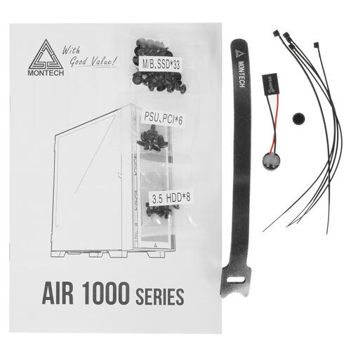 Купить Корпус MONTECH AIR 1000 SILENT  4887469. Характеристики, отзывы и цены в Донецке
