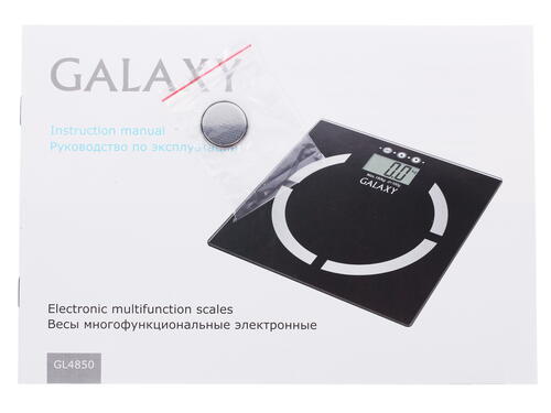 Купить Весы Galaxy GL 4850 черный  1045055. Характеристики, отзывы и цены в Донецке