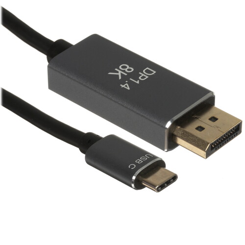Купить Кабель однонаправленный VCOM USB Type-C - DisplayPort, 1.8 м  9167400. Характеристики, отзывы и цены в Донецке