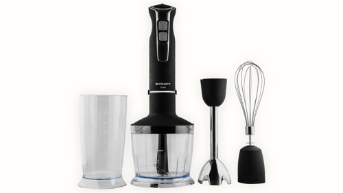 Купить Блендер погружной Kraft KF-HB8001SPBL черный  5350768. Характеристики, отзывы и цены в Донецке