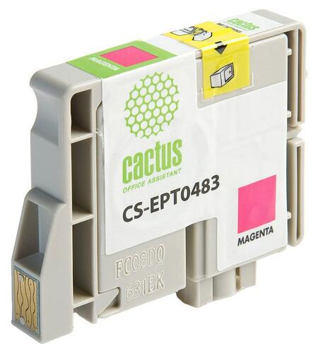 Купить Картридж Cactus CS-EPT0483 пурпурный  7930543. Характеристики, отзывы и цены в Донецке