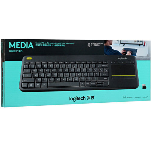 Купить Клавиатура для ТВ Logitech K400  5068119. Характеристики, отзывы и цены в Донецке